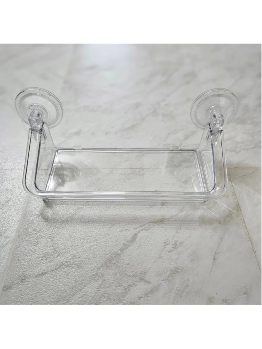 2 Clear Acrylic Window Plant Shelves Suction Cup Sticky Mount 5 lb Each No Drill
